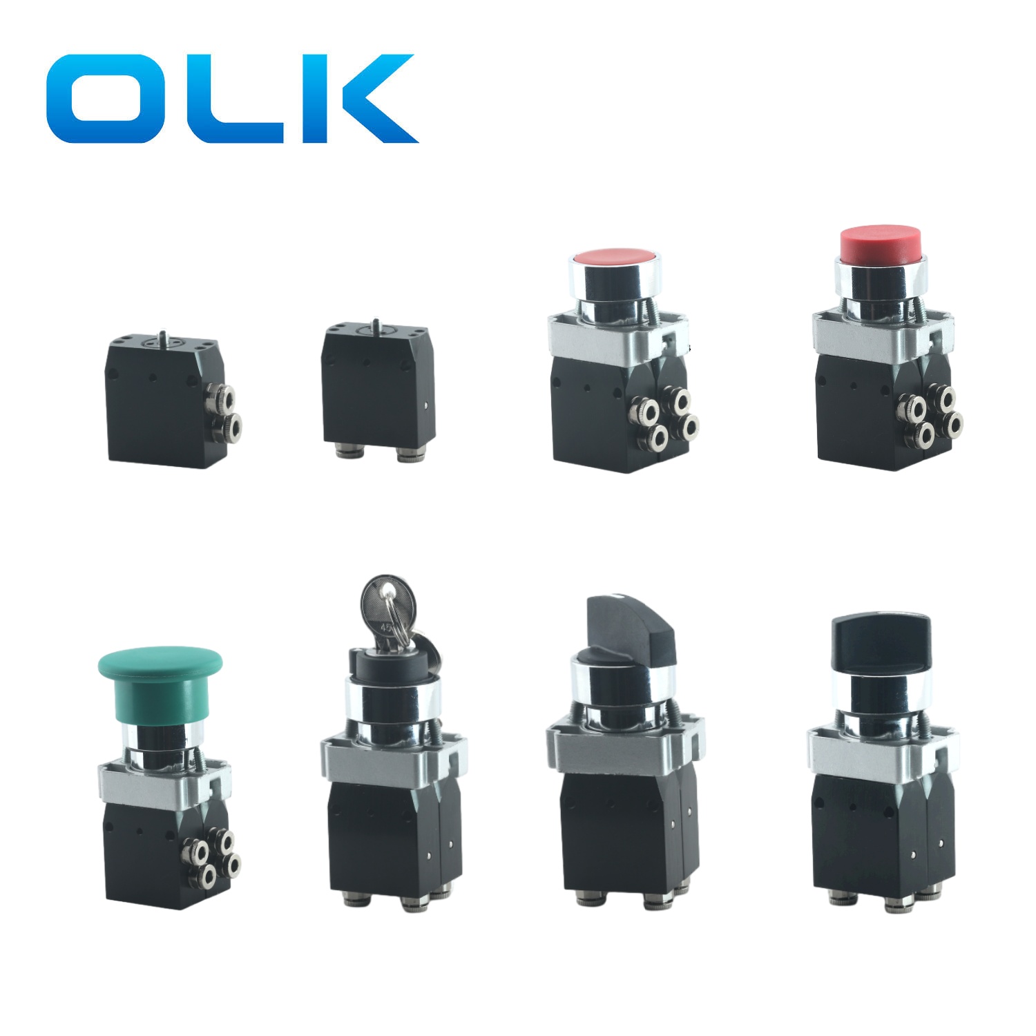 3 modu 104 serie Mikro push botoiaren balbula