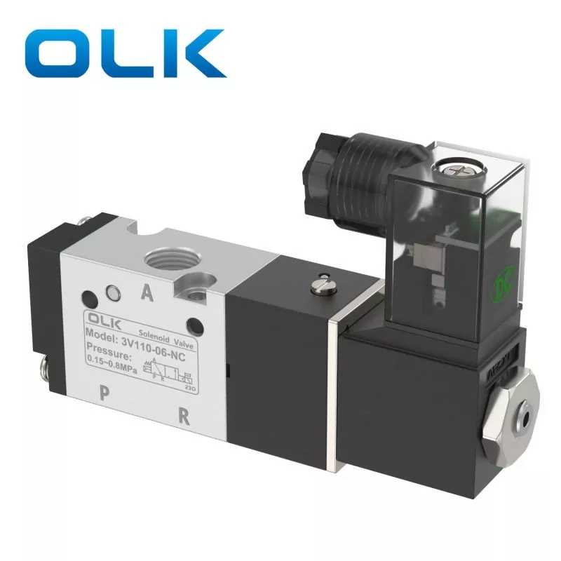 3V100 serieko solenoide balbula 3 bide