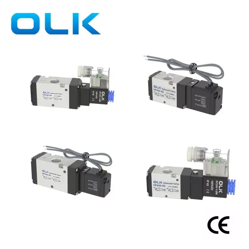 VP serieko solenoide balbula 3 modu