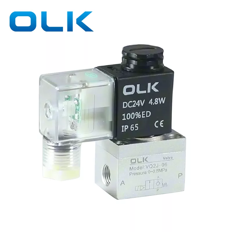 VQ serieko pilotua 2 moduko solenoide balbula